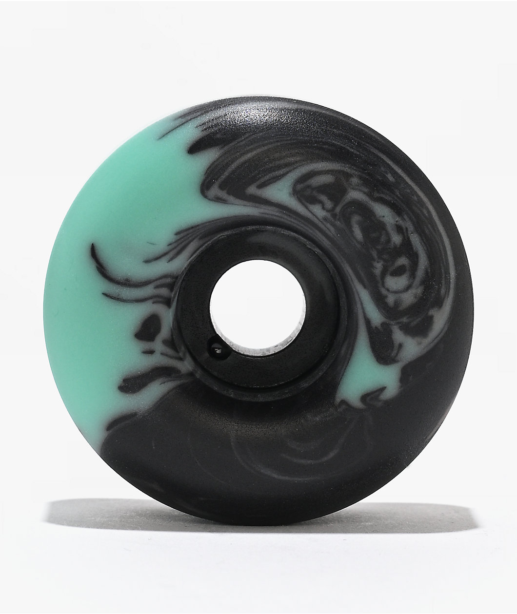 Spitfire x April Bighead Rose Formula Four Radial 56mm 99a Black & Turquoise Swirl Skateboard Wheels