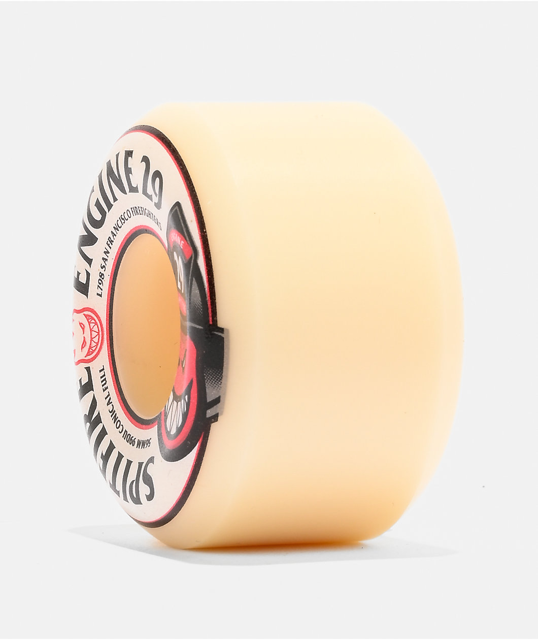 Spitfire x Engine 29 Formula Four Conical Full 56mm 99a White Skateboard Wheels
