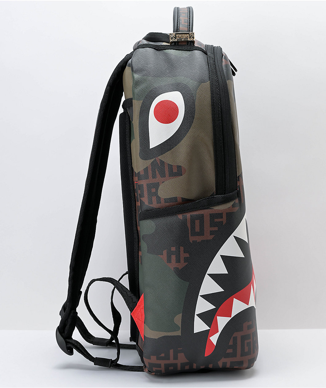 Sprayground Camoinfinity Deluxe Brown Camo Backpack