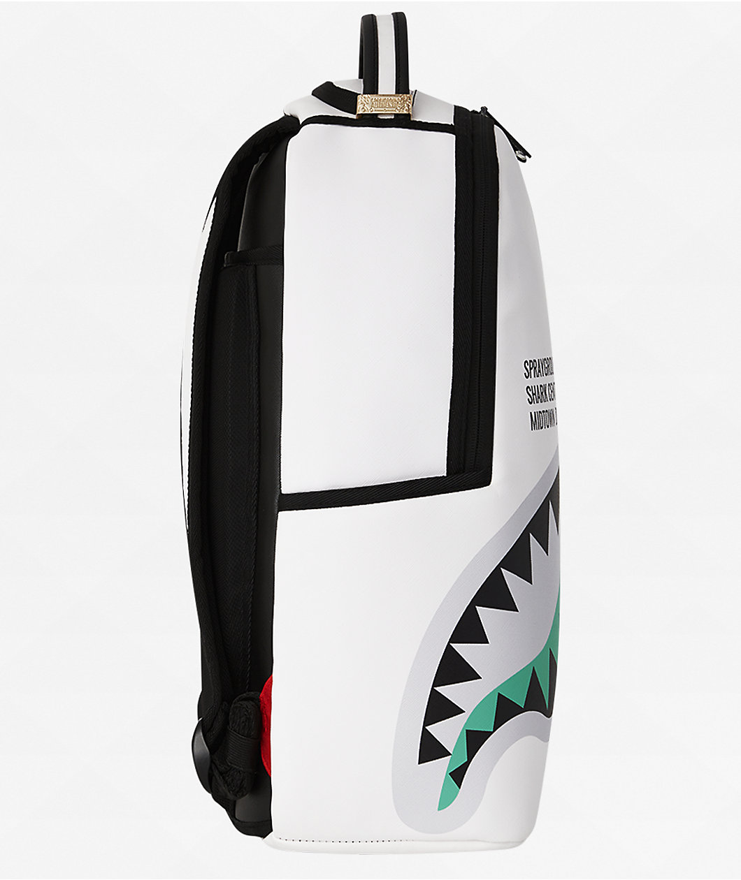 Sprayground Central Split Black & White Backpack