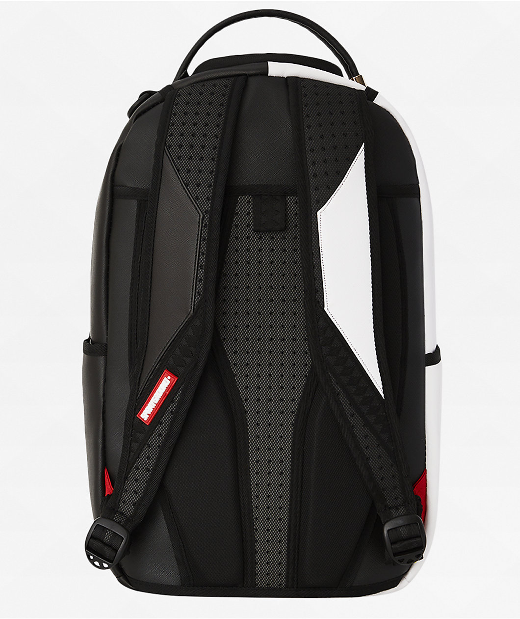 Sprayground Central Split Black & White Backpack | Mall of
