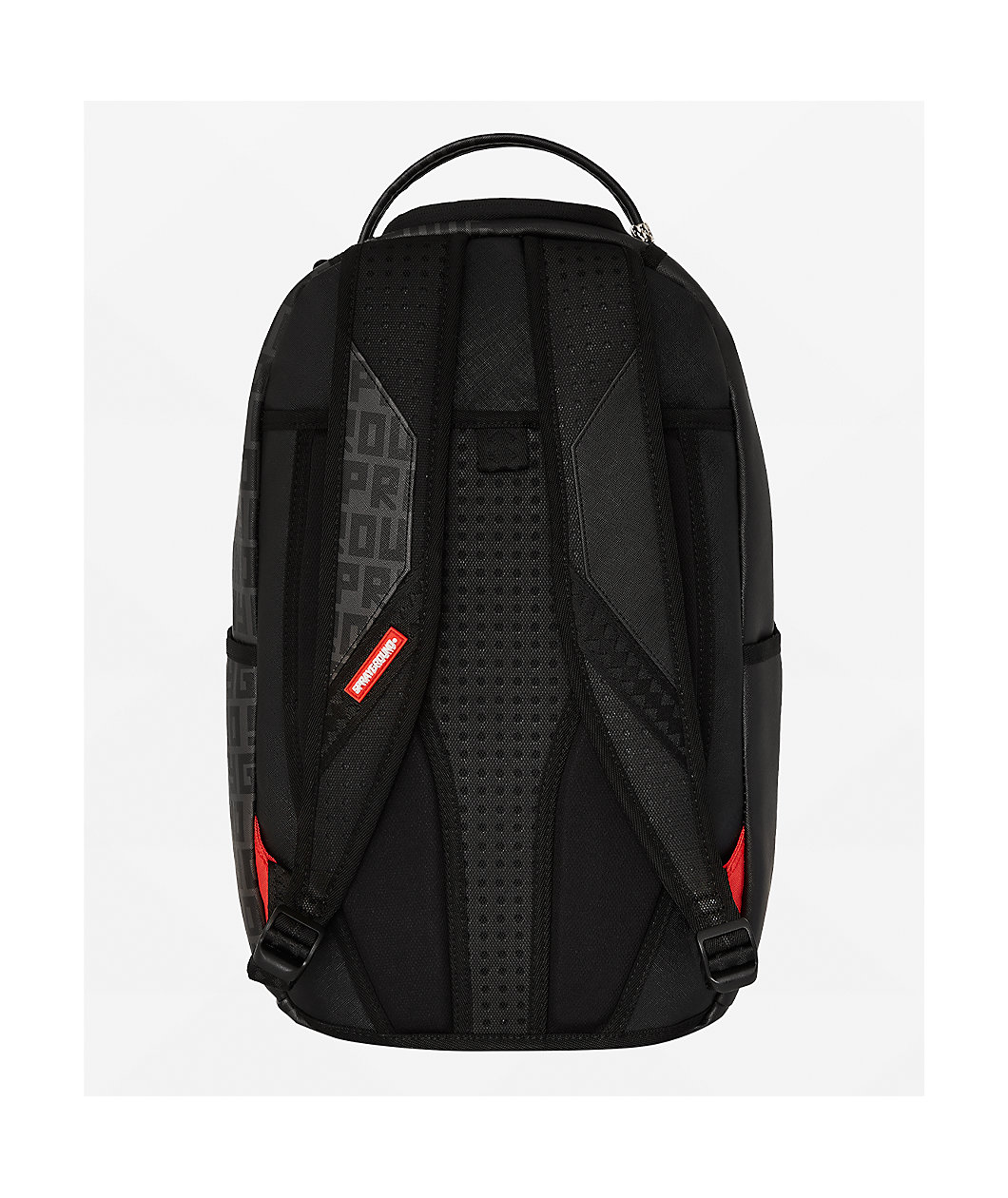 Sprayground Central Split Black Backpack
