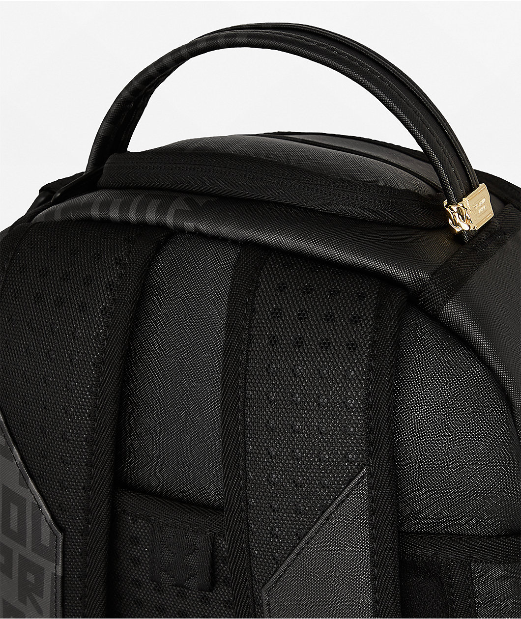 Sprayground Central Split Black Backpack