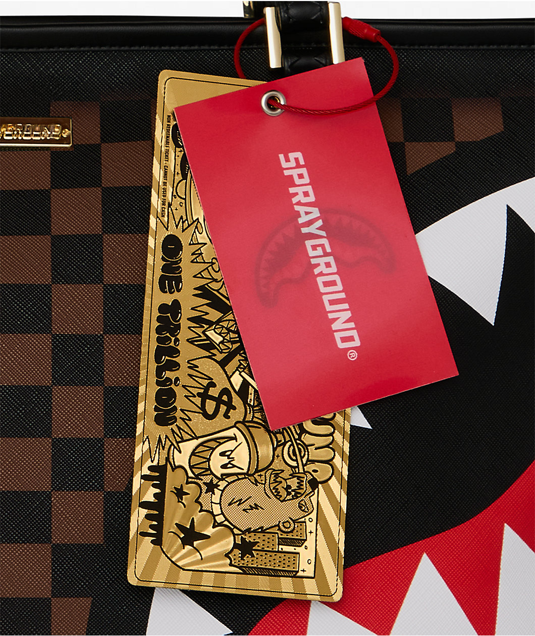 Sprayground Checker Fade Tote Bag