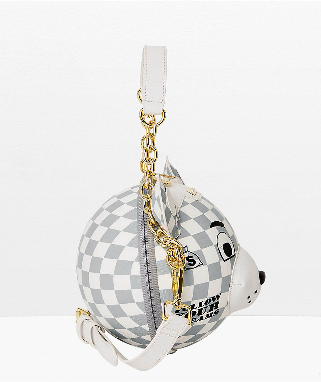 Sprayground Couture Bear Ball Sling Bag