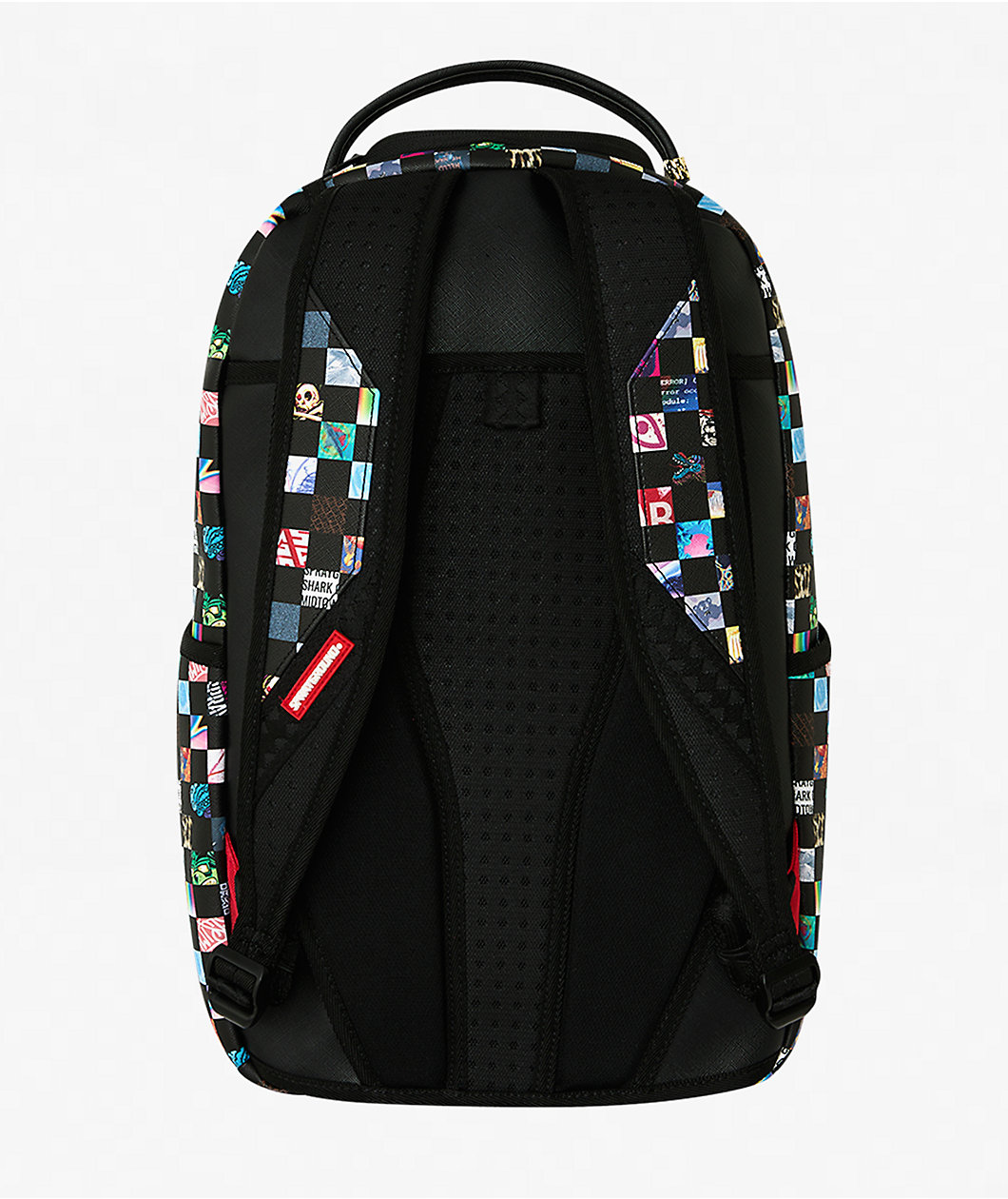 Sprayground Crazy Checkered Black Backpack
