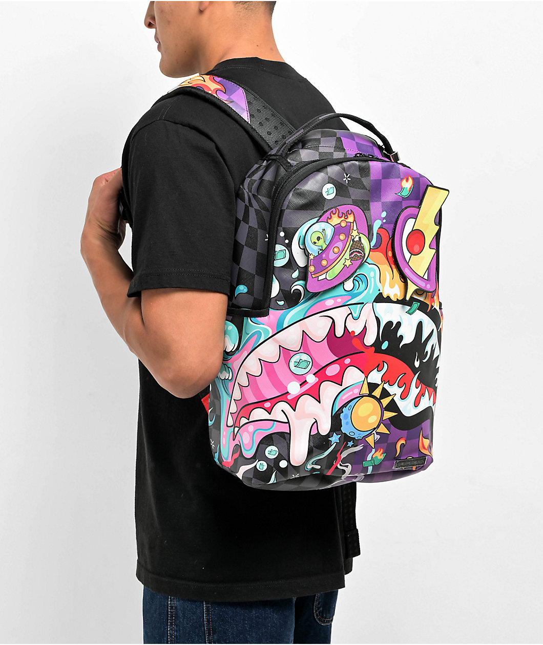 Sprayground Crazy Eyes Backpack