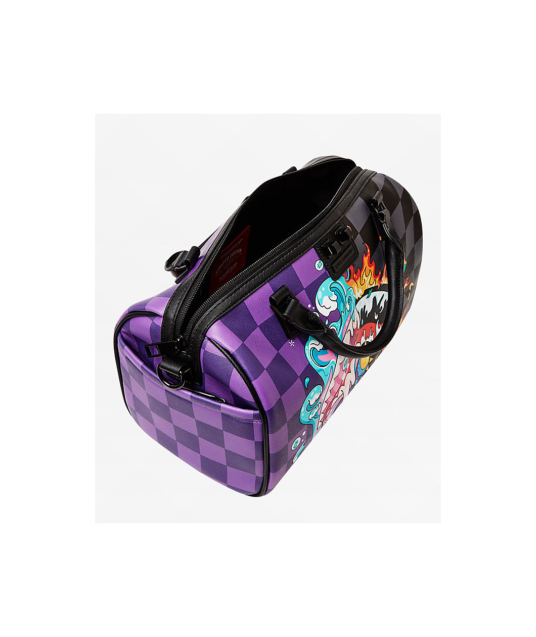 Sprayground Crazy Eyes Mini Duffle Bag