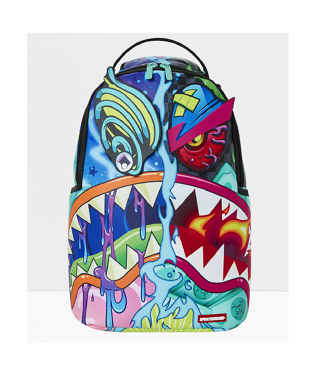 Sprayground Crazy Shark Split DLX Backpack