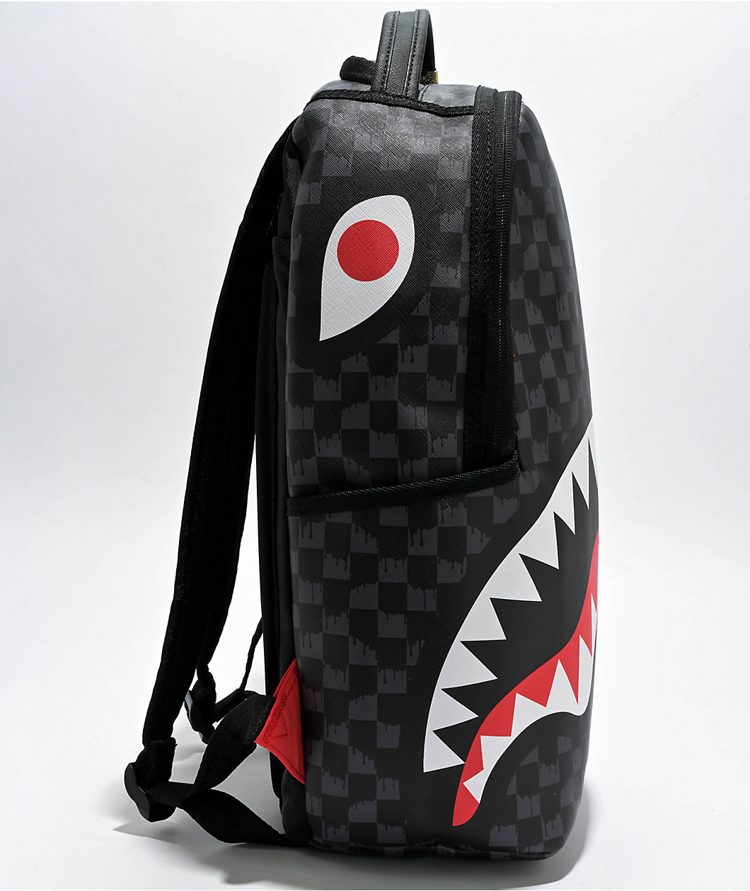 Sprayground Drip Checkerboard Shark Backpack