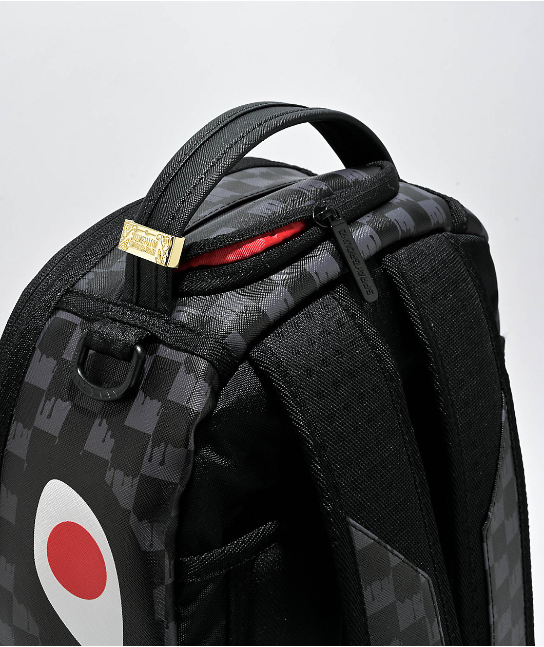 Sprayground Drip Checkerboard Shark Backpack