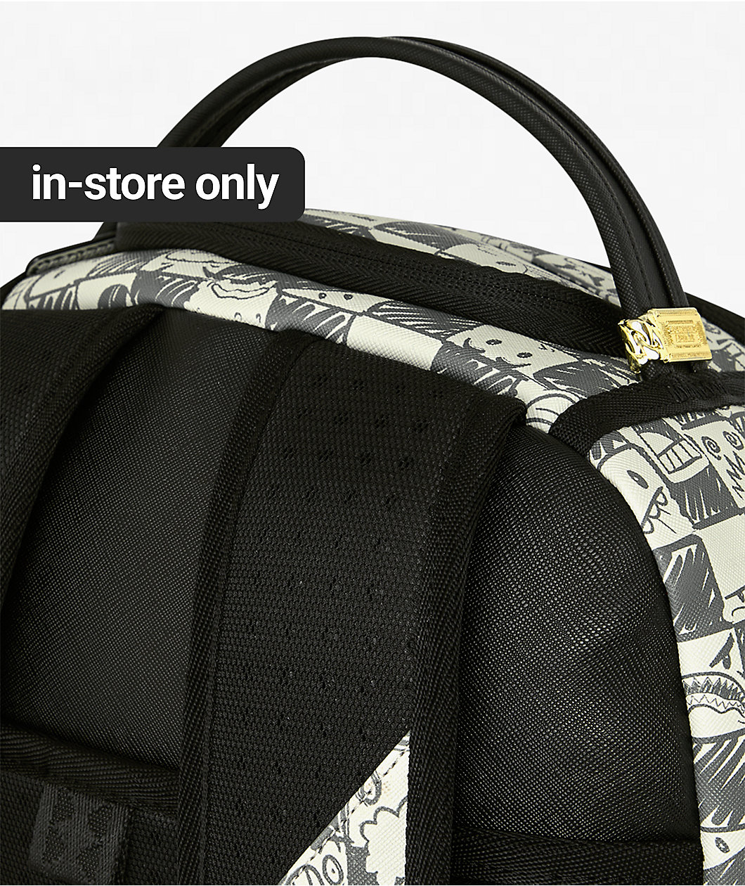 Sprayground Emote Checkered Green Backpack