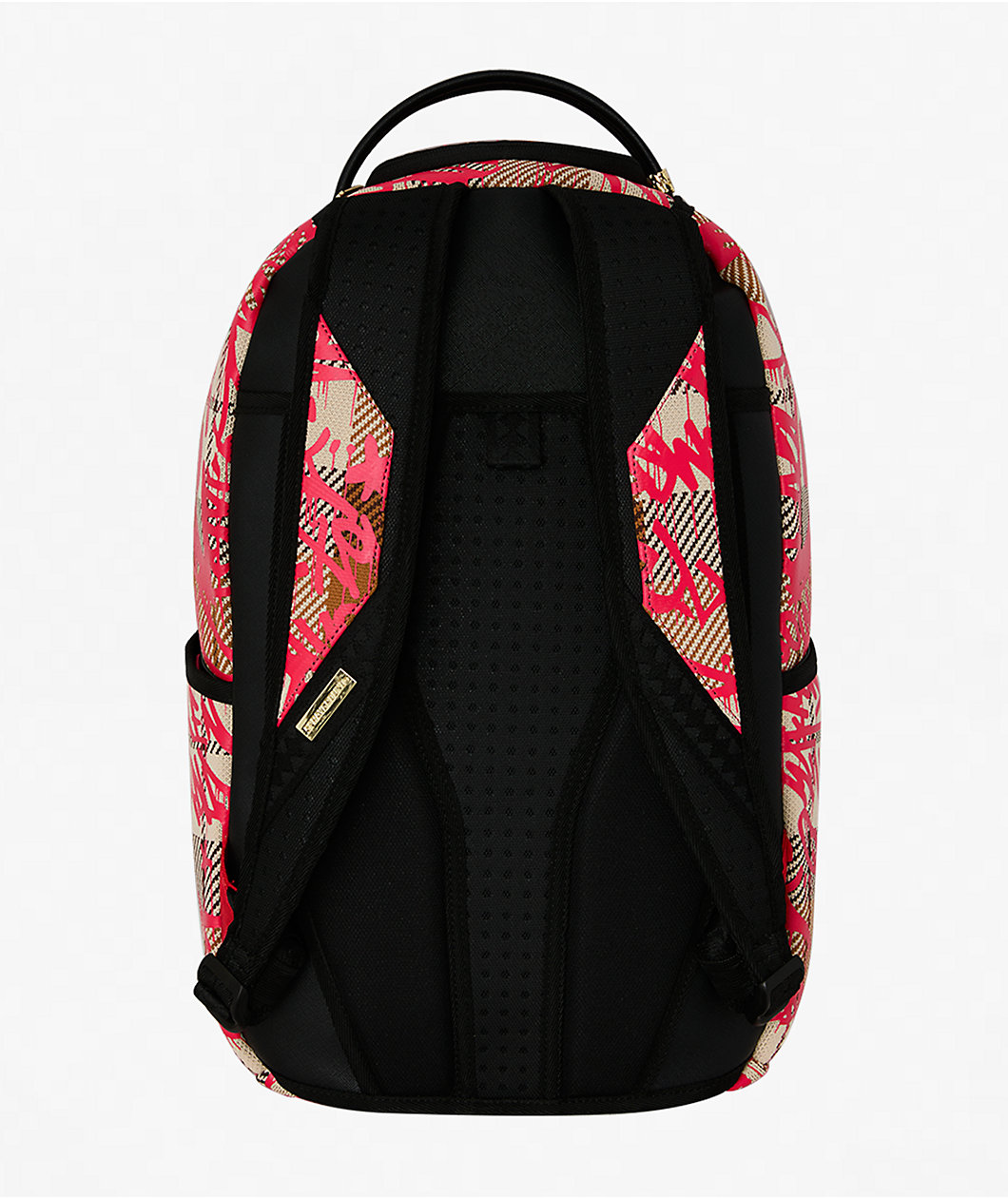 Sprayground Graffed Up Plaid Backpack