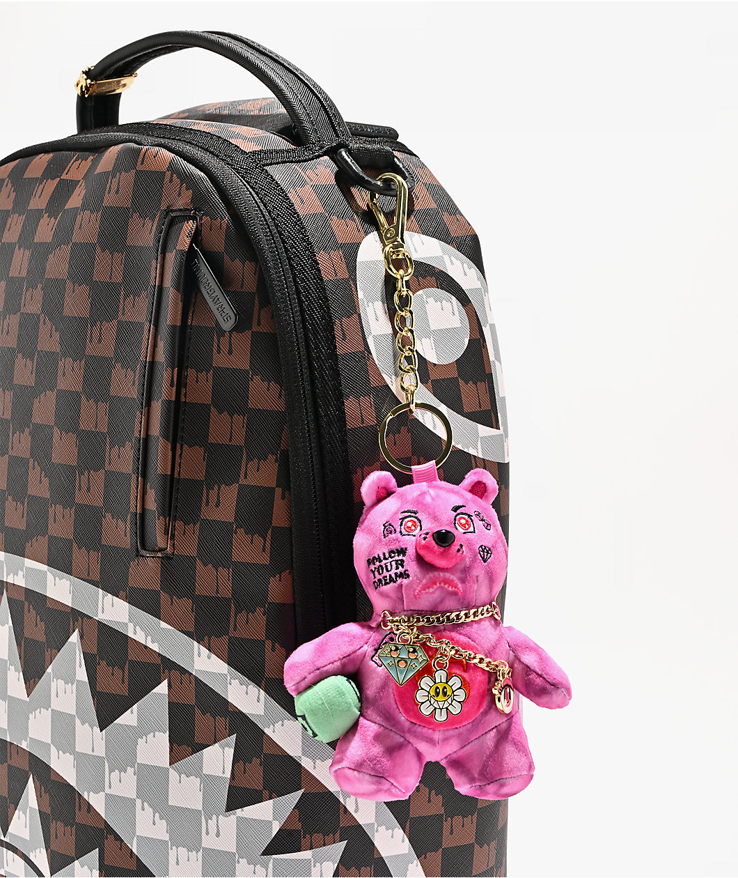 Sprayground Kawaii Dangle Bear Bag Charm