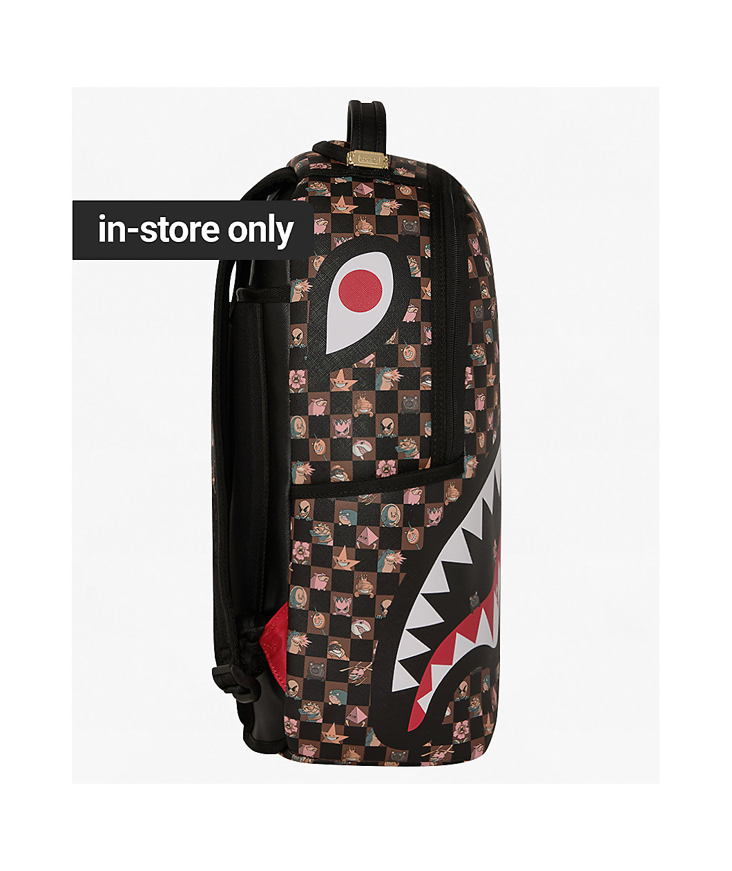 Sprayground King Characters Remix Checker Backpack
