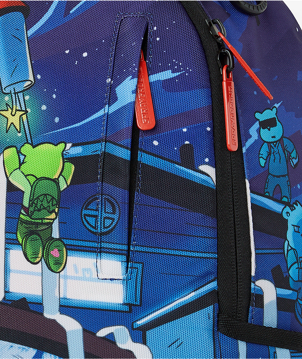 Sprayground Misfits Of Moneyville Blue Backpack