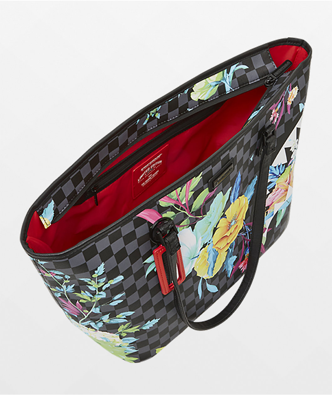 Sprayground Neon Floral Tote Bag