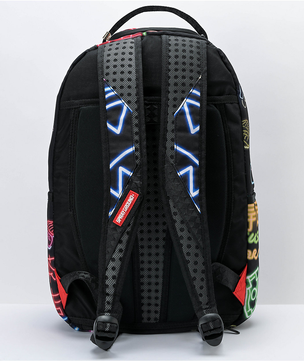 Sprayground Neon Shujuki Black Backpack