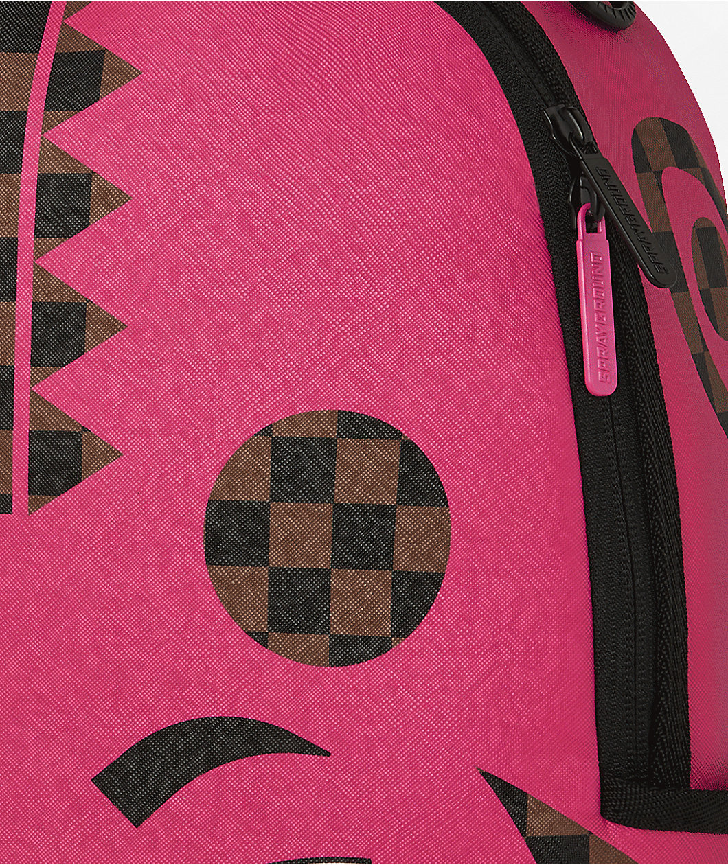 Sprayground Pink Bear Shark Backpack