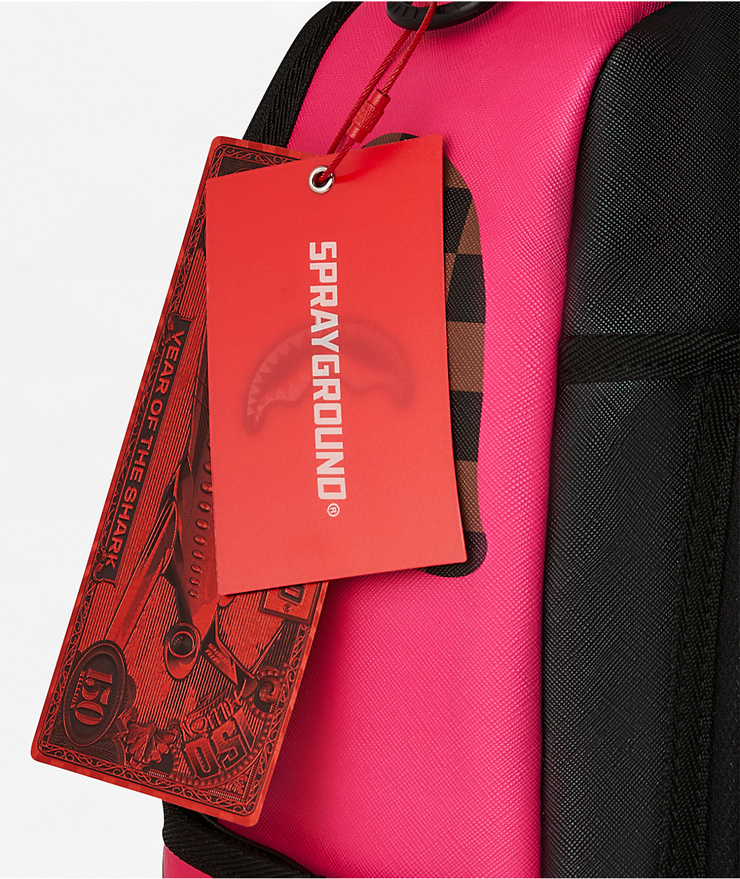Sprayground Pink Bear Shark Backpack
