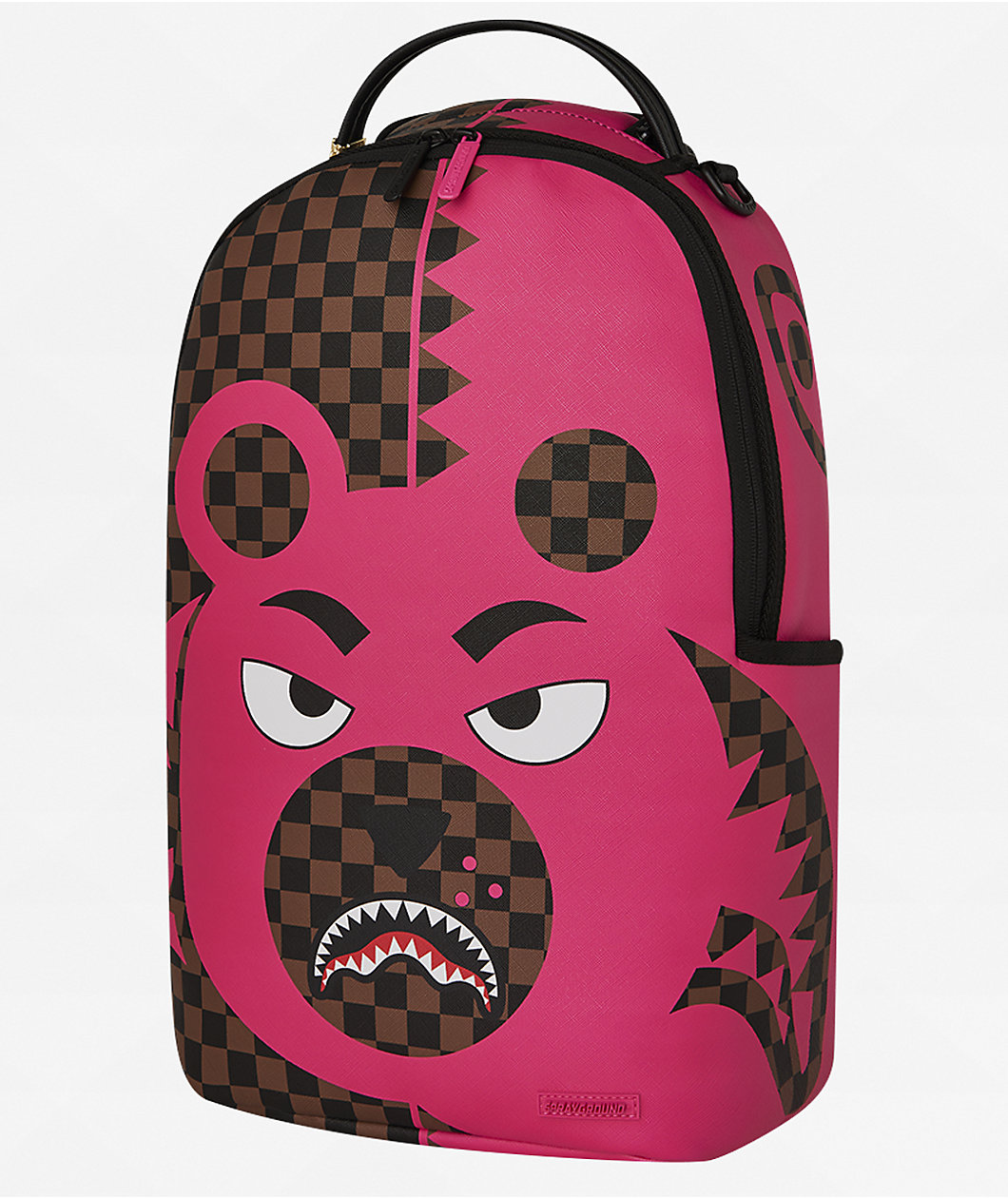 Sprayground Pink Bear Shark Backpack