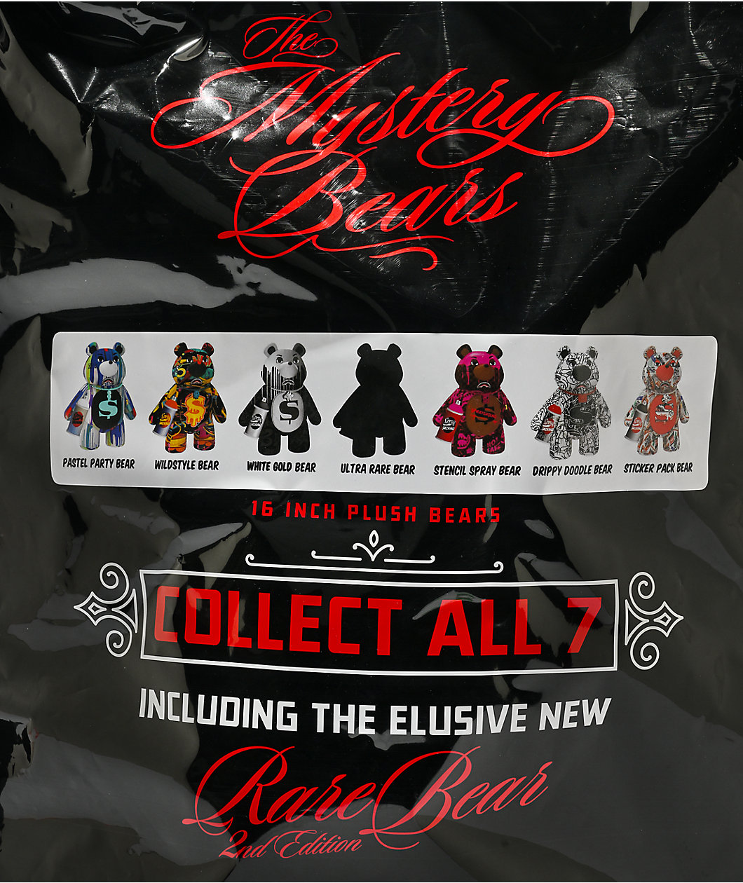 Sprayground Rare Bears Plush Mystery Bag