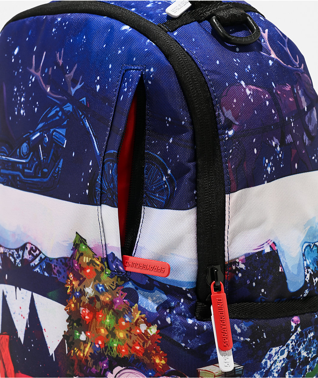 Sprayground Santa Sketchy Paint Backpack