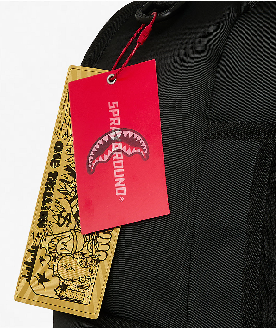 Sprayground Shark Central Black Camo Backpack