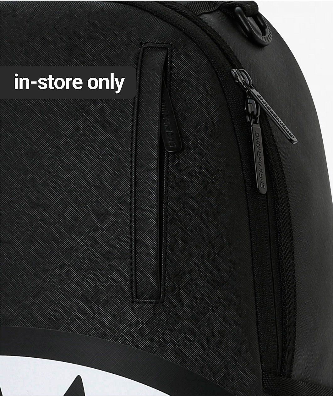 Sprayground Shark Central Bubbly Black Backpack