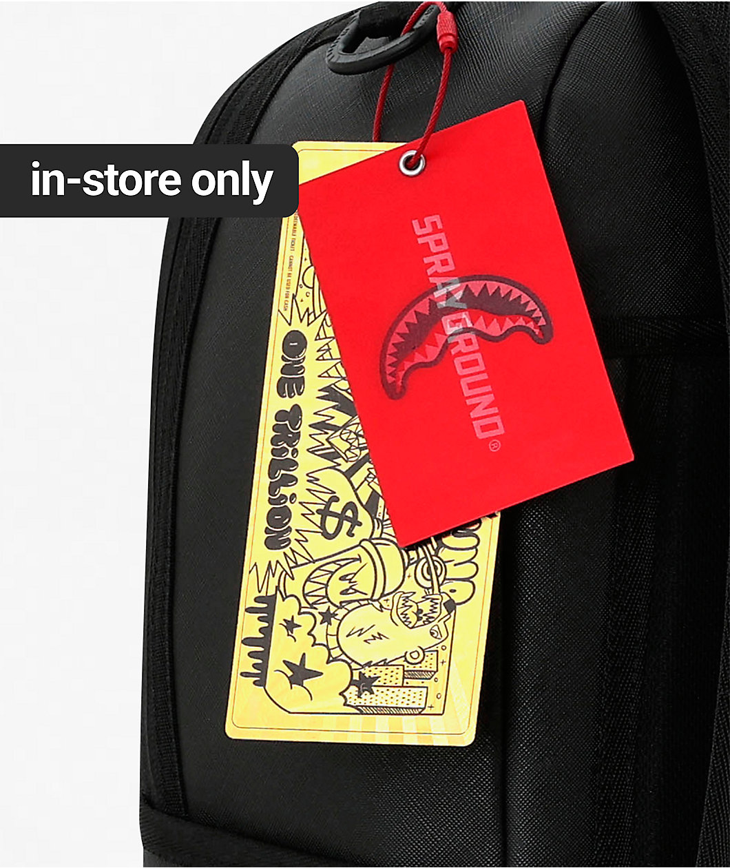 Sprayground Shark Central Bubbly Black Backpack