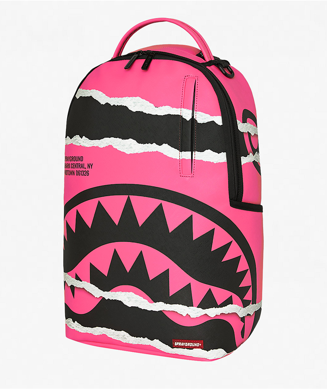Sprayground Shark Central Duality Tear Pink Backpack