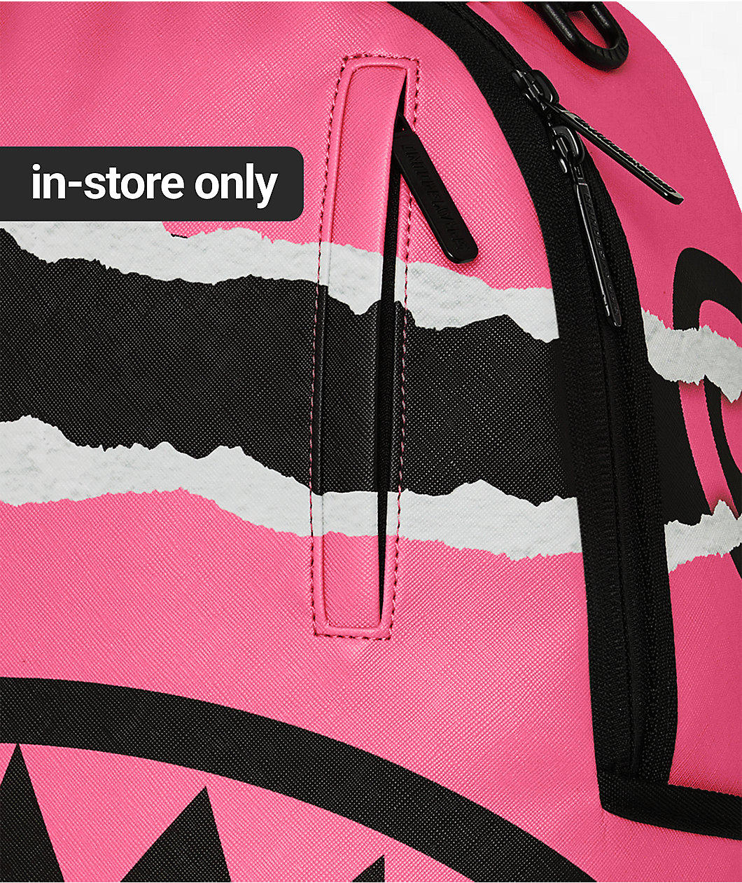 Sprayground Shark Central Duality Tear Pink Backpack