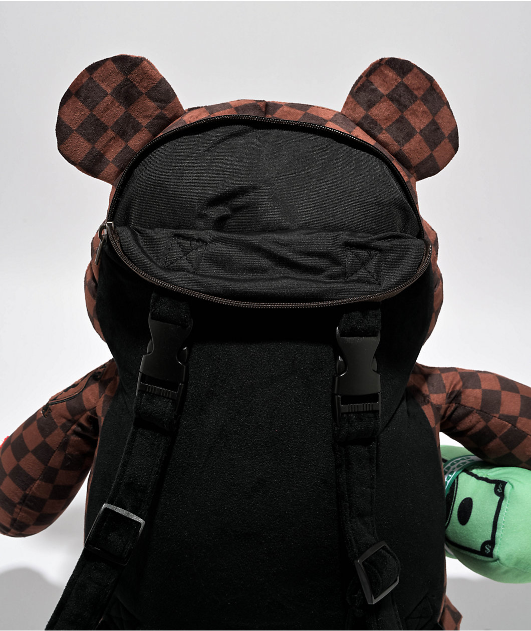 Sprayground Sharks In Paris Brown Lenticular Bear Backpack