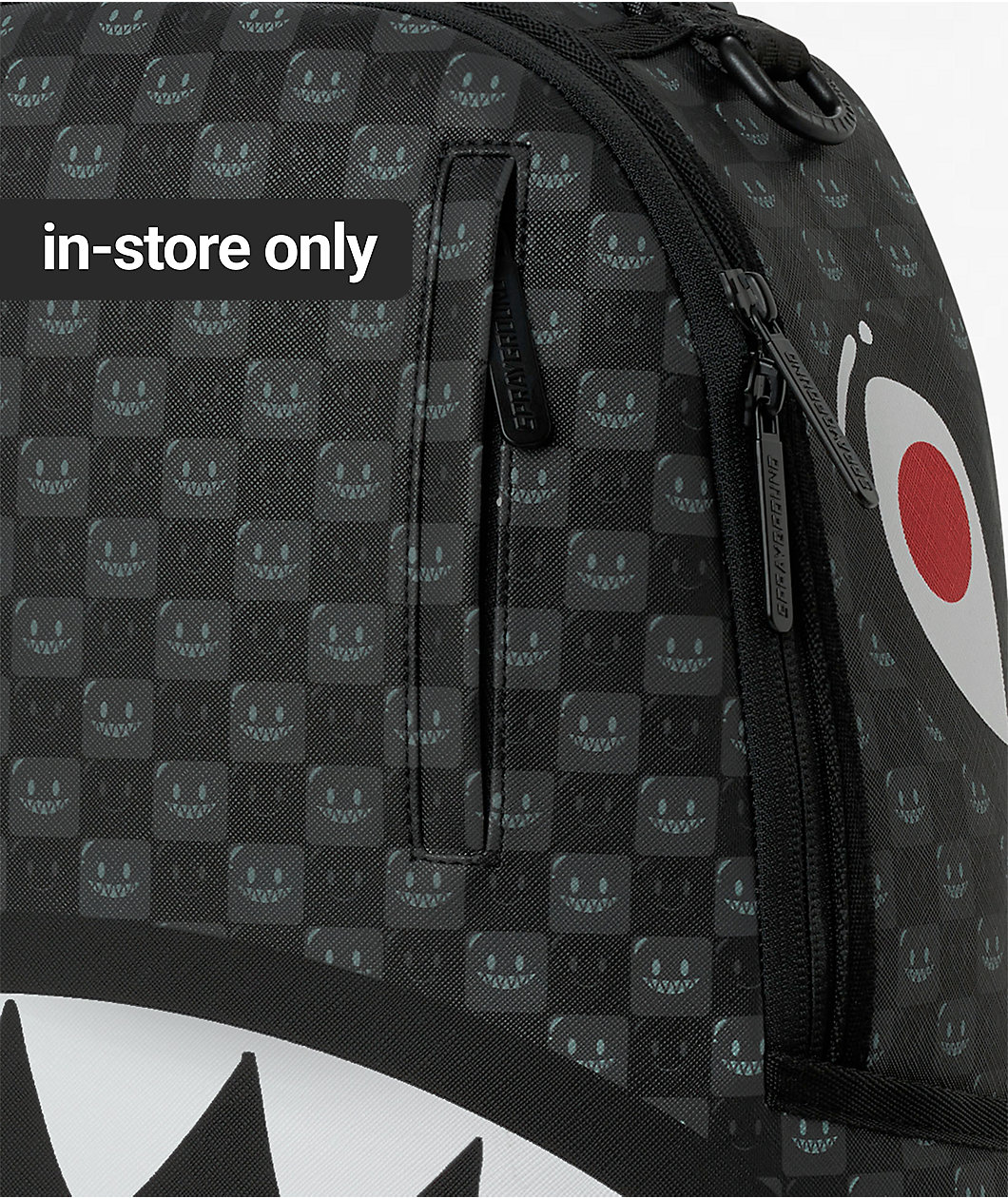 Sprayground Sharks In Paris Bubbly Black Backpack