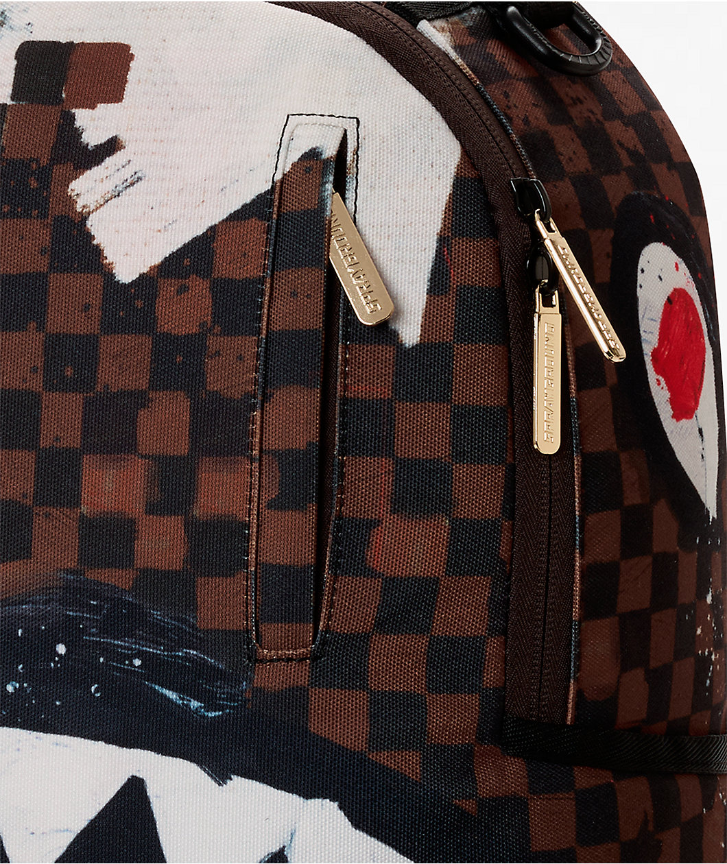 Sprayground Sharks In Paris Painted Brown Backpack