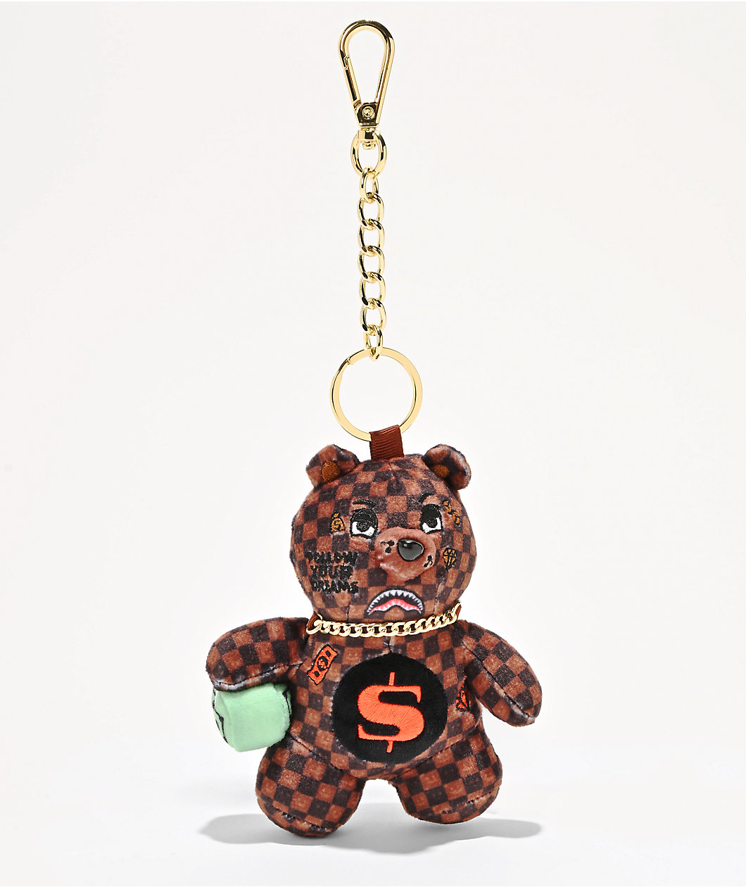 Sprayground Sip WTF Bear Bag Charm