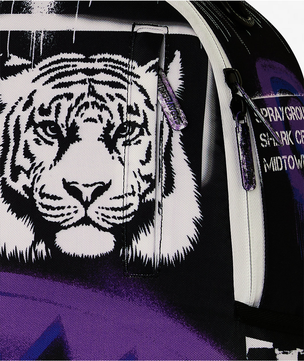 Sprayground Stencil Shark Attack Backpack