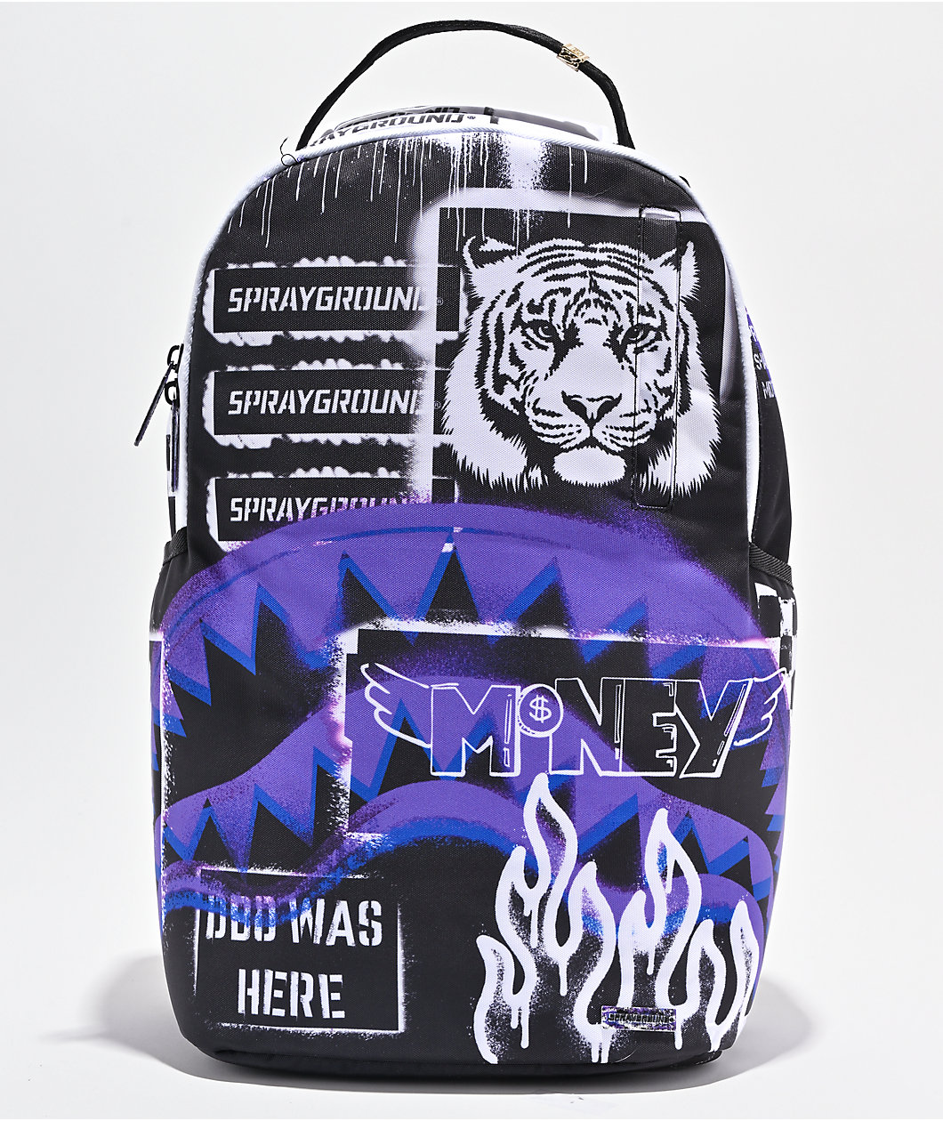 Sprayground Stencil Shark Attack Backpack