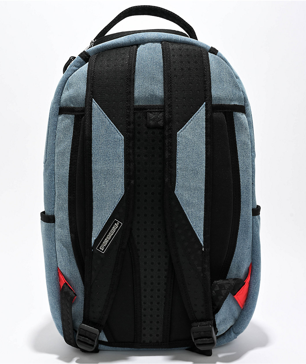 Sprayground Stone Washed Shark Blue Backpack