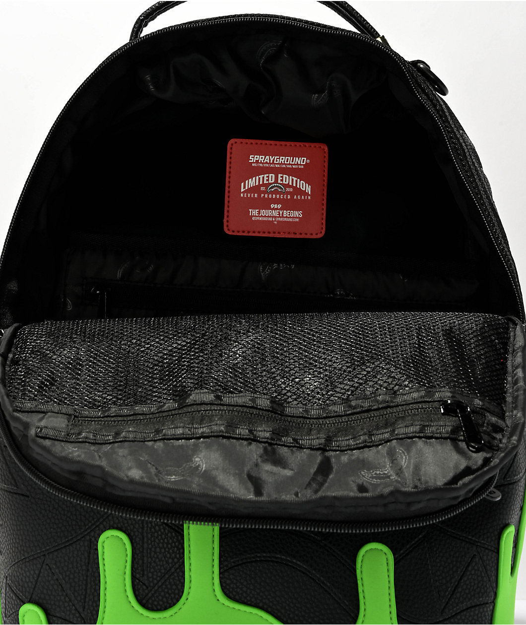 Sprayground Updrip DLX Green Backpack