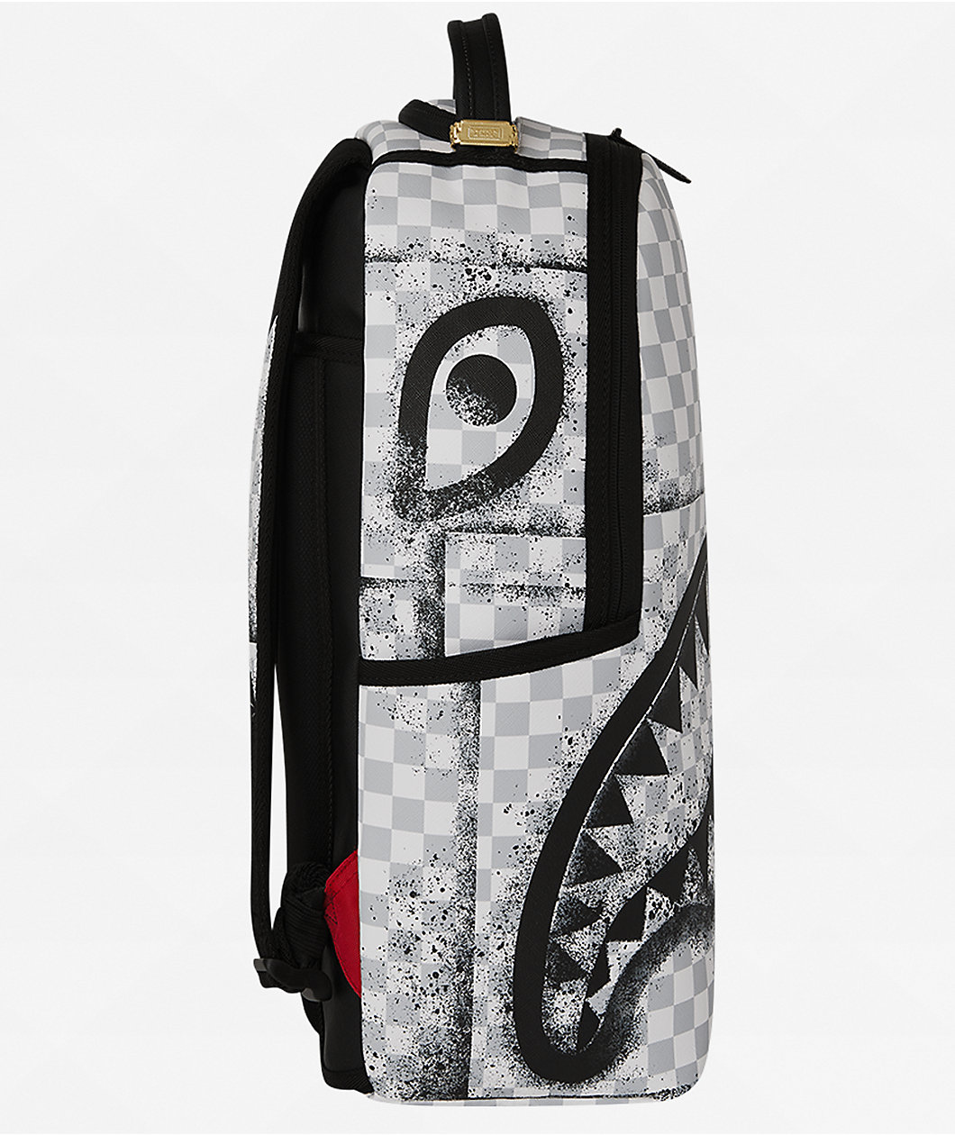 Sprayground White Stencil Backpack