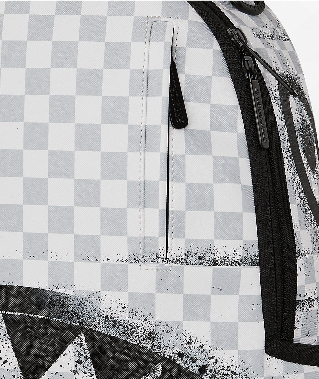 Sprayground White Stencil Backpack