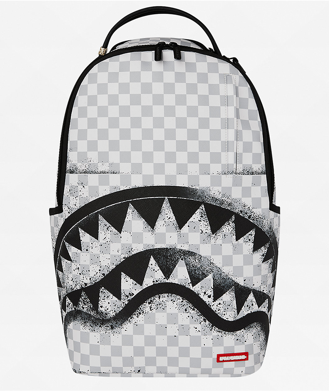 Sprayground White Stencil Backpack