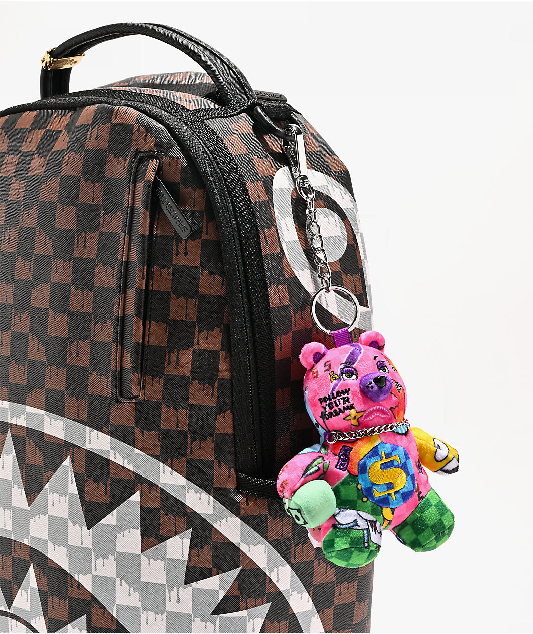 Sprayground Wild WTF Bear Bag Charm
