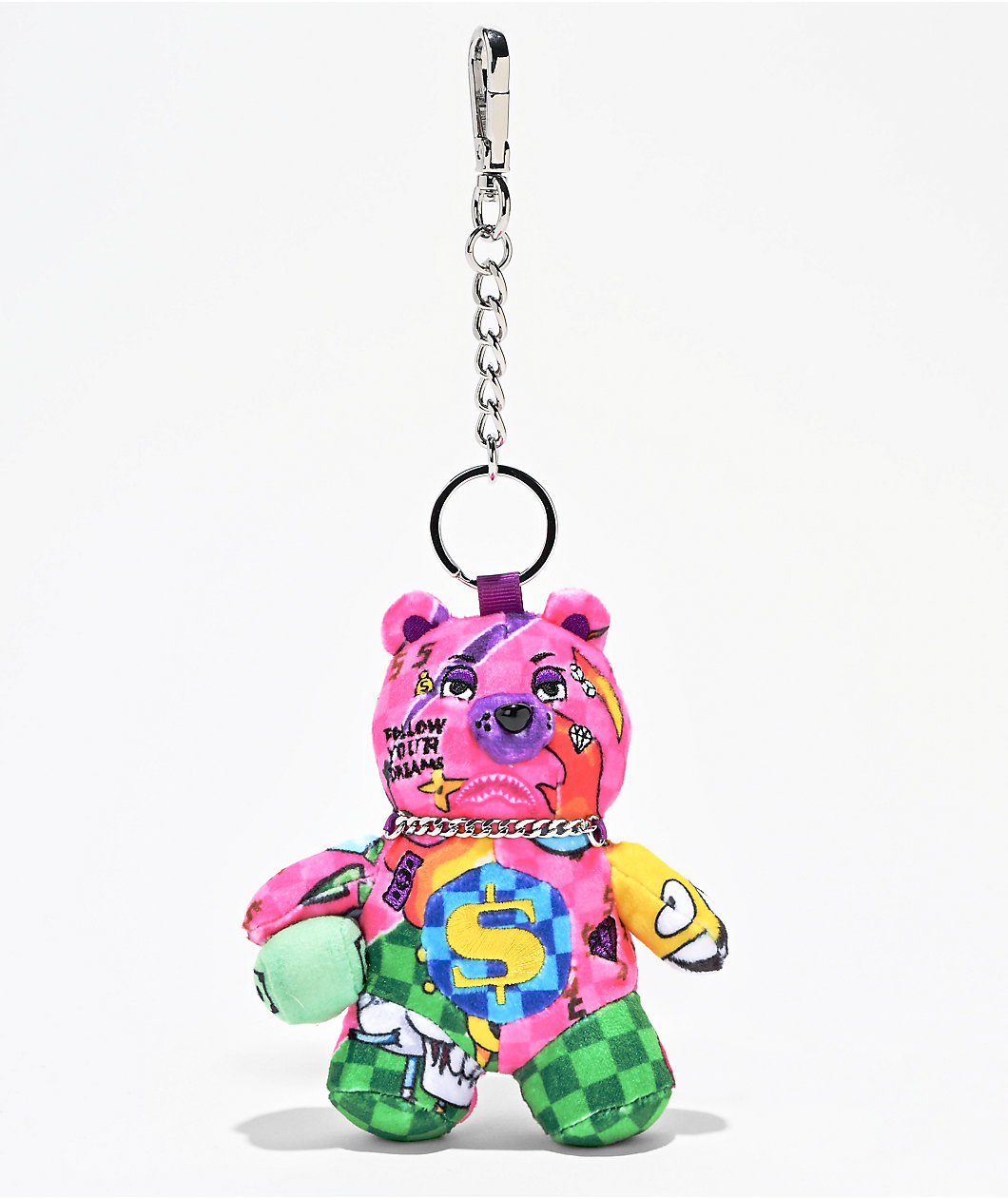 Sprayground Wild WTF Bear Bag Charm