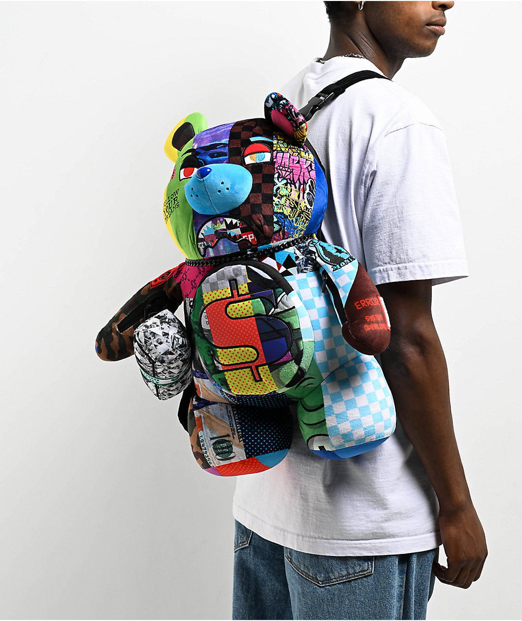 Sprayground Wonderful Mind Bear Backpack