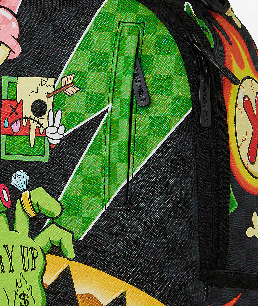 Sprayground Zombie Collage Backpack