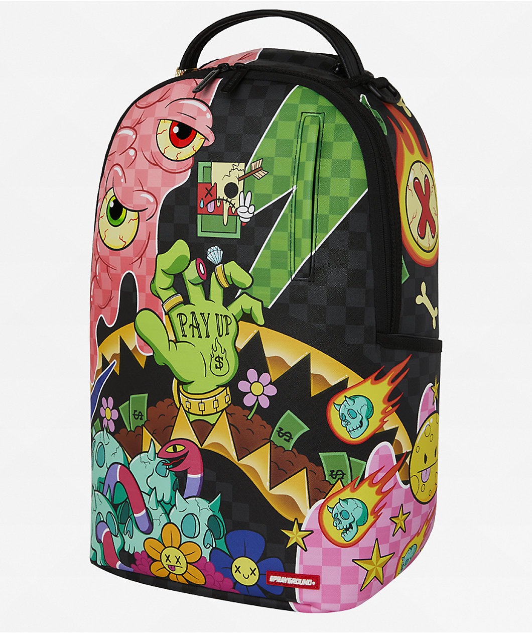 Sprayground Zombie Collage Backpack
