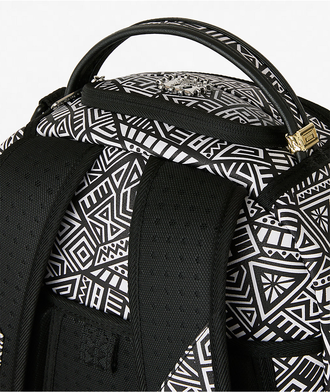 Sprayground x African Intelligence A.I.4 Black Backpack
