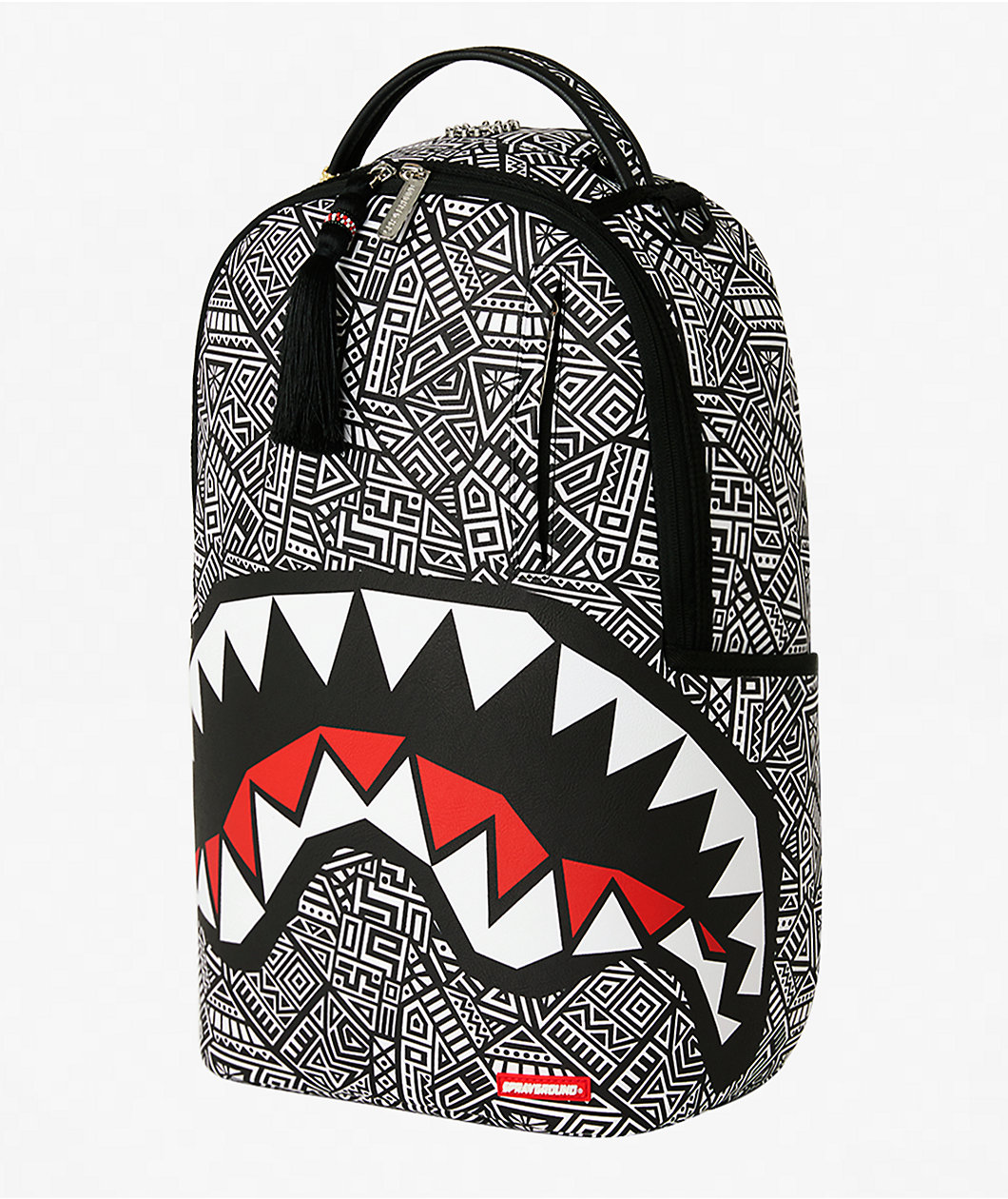Sprayground x African Intelligence A.I.4 Black Backpack